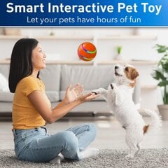 Интерактивный мячик для котов/собак цена и информация | Игрушки для собак | pigu.lt