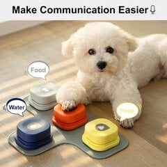 Interaktyvus kilimėlis su mygtukais šunims dresuoti, 3 vnt. kaina ir informacija | Žaislai šunims | pigu.lt