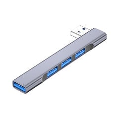 USB-C многофункциональная HUB-станция, 4 в 1 цена и информация | Адаптеры, USB-разветвители | pigu.lt