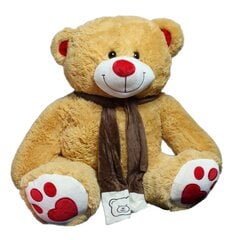 Плюшевый медведь Rudolph, 100 см цена и информация | Мягкие игрушки | pigu.lt