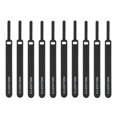 Cable Organizer Strap Lention KAABH 2m Black цена и информация | Кабели и провода | pigu.lt