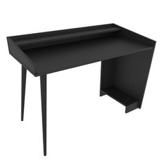 Stalas Asir, 121,8x59x88,3 cm, juodas цена и информация | Компьютерные, письменные столы | pigu.lt