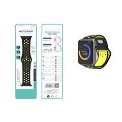 Technancy Silik, Black/yellow kaina ir informacija | Išmaniųjų laikrodžių ir apyrankių priedai | pigu.lt