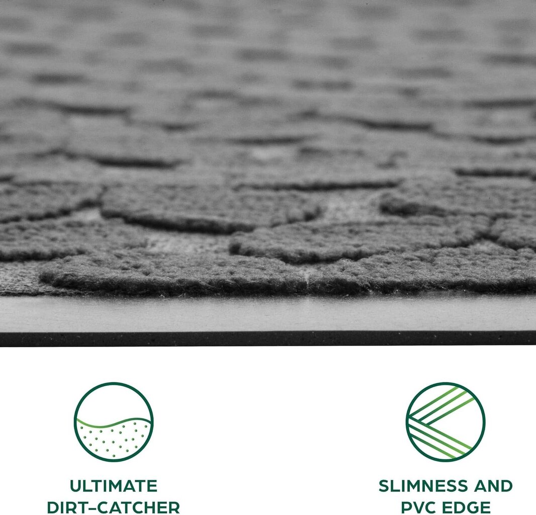 Durų kilimėlis Flowen 90x150cm kaina ir informacija | Durų kilimėliai | pigu.lt