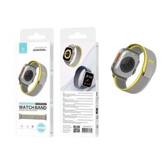 Techancy watch band, grey / yellow цена и информация | Аксессуары для смарт-часов и браслетов | pigu.lt