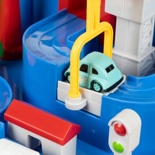 Žaislinių automobilių kliūčių ruožas StoreXO kaina ir informacija | Žaislai berniukams | pigu.lt
