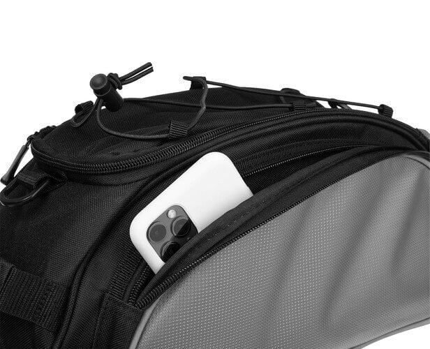 Dviračio krepšys StoreXO, 13l, juodas/pilkas цена и информация | Krepšiai, telefonų laikikliai | pigu.lt