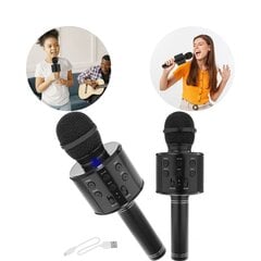 Микрофон для караоке, черный цена и информация | Микрофоны | pigu.lt