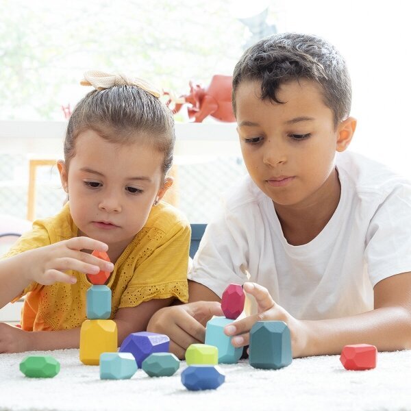Edukacinis žaidimas Balansiniai akmenys kaina ir informacija | Lavinamieji žaislai | pigu.lt