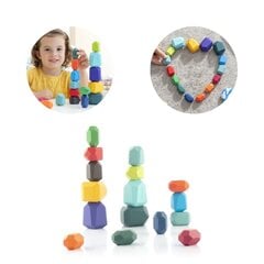 Деревянные камни для балансировки. цена и информация | Развивающие игрушки | pigu.lt