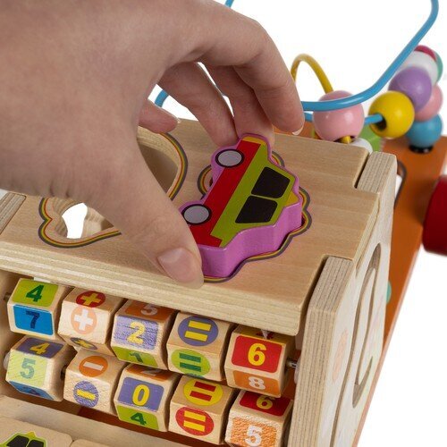 Medinis edukacinis žaislas StoreXO Mašina kaina ir informacija | Lavinamieji žaislai | pigu.lt