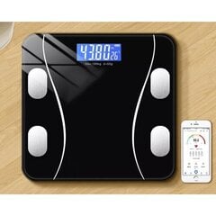 ЖК-весы для ванной комнаты - деревянные цена и информация | Весы (бытовые) | pigu.lt