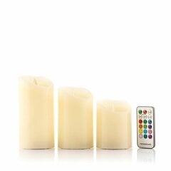 Светодиодные свечи с панелью управления цена и информация | Подсвечники, свечи | pigu.lt