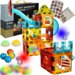 Магнитные блоки-дорожки StoreXO, 83 д. цена и информация | Конструкторы и кубики | pigu.lt