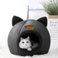 Minkštas katės guolis StoreXO, juodas цена и информация | Draskyklės | pigu.lt