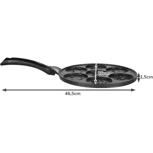 StoreXO kiaušinių ir blynų keptuvė, 26 cm цена и информация | Keptuvės | pigu.lt