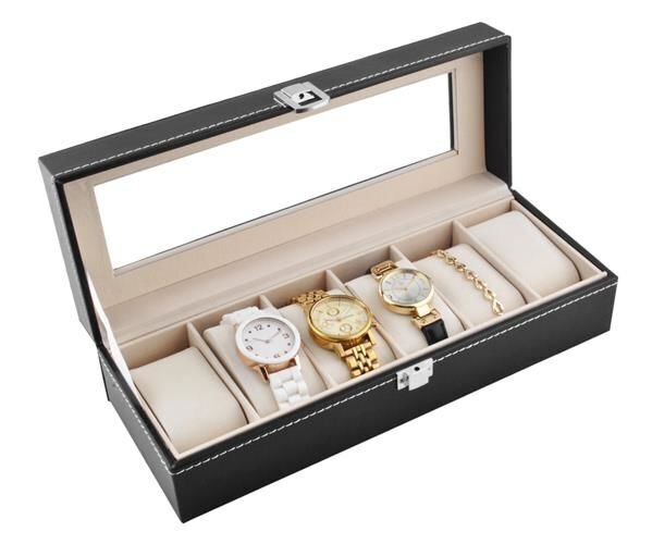 StoreXO laikrodžių dėžutė, 1 vnt. kaina ir informacija | Interjero detalės | pigu.lt