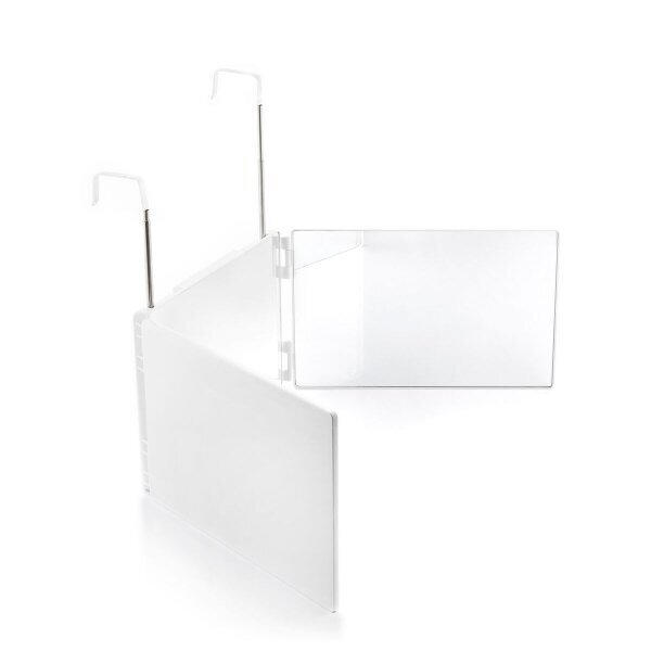Veidrodis StoreXO VS1, 93x19,5x3 cm, baltas kaina ir informacija | Veidrodžiai | pigu.lt