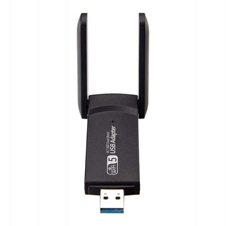 Wifi adapteris 1300Mbps kaina ir informacija | Adapteriai, USB šakotuvai | pigu.lt