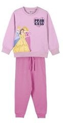 Sportinis kostiumas mergaitėms Disney Princess, rožinis kaina ir informacija | Komplektai mergaitėms | pigu.lt