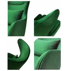 Fotelis Intromit Sigal, žalias kaina ir informacija | Svetainės foteliai | pigu.lt