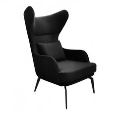 Fotelis Intromit Sigal, juodas цена и информация | Кресла в гостиную | pigu.lt