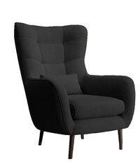 Fotelis Intromit Vaco, juodas цена и информация | Кресла в гостиную | pigu.lt
