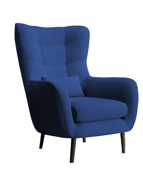 Fotelis Intromit Vaco, mėlynas kaina ir informacija | Svetainės foteliai | pigu.lt