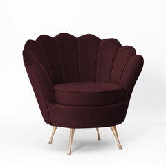 Fotelis Intromit Glamour, raudonas kaina ir informacija | Svetainės foteliai | pigu.lt