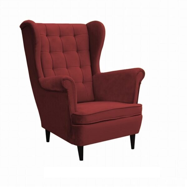 Fotelis Intromit, raudonas kaina ir informacija | Svetainės foteliai | pigu.lt