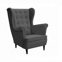 Fotelis Intromit, pilkas цена и информация | Кресла в гостиную | pigu.lt