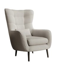 Fotelis Intromit Vaco, smėlio spalvos цена и информация | Кресла в гостиную | pigu.lt