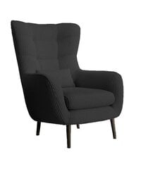 Fotelis Intromit Vaco, juodas kaina ir informacija | Svetainės foteliai | pigu.lt