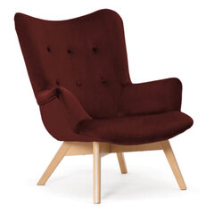 Fotelis Intromit Angel, raudonas цена и информация | Кресла в гостиную | pigu.lt