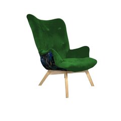 Fotelis Intromit Angel XL, žalias kaina ir informacija | Svetainės foteliai | pigu.lt
