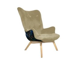 Fotelis Intromit Angel XL, smėlio spalvos цена и информация | Кресла в гостиную | pigu.lt