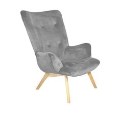 Fotelis Intromit XL, pilkas kaina ir informacija | Svetainės foteliai | pigu.lt