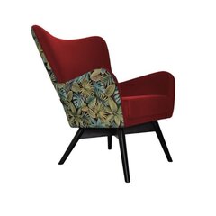 Fotelis Intromit Jungle, raudonas цена и информация | Кресла в гостиную | pigu.lt
