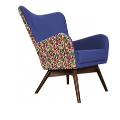 Fotelis Intromit Peru, mėlynas цена и информация | Кресла в гостиную | pigu.lt