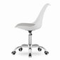 Pasukama kėdė, balta kaina ir informacija | Biuro kėdės | pigu.lt