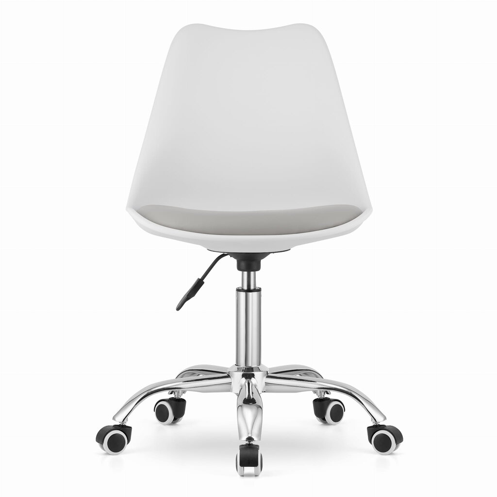 Pasukama kėdė, balta kaina ir informacija | Biuro kėdės | pigu.lt