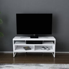 TV stovas Asir, 110x35x49,9 cm, baltas kaina ir informacija | TV staliukai | pigu.lt