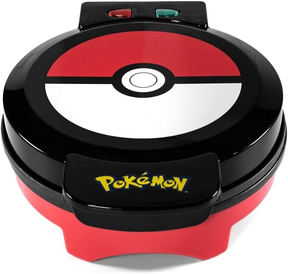 Uncanny Brands Pokemon Pokeball WM1-POK-PK1-EU kaina ir informacija | Vaflinės, el. blynų keptuvės | pigu.lt