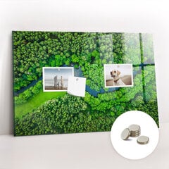Magnetinė lenta Upė Miške, 60x40 cm kaina ir informacija | Kanceliarinės prekės | pigu.lt