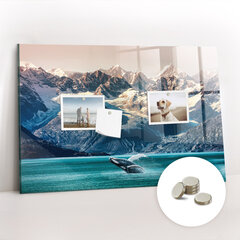 Magnetinė lenta Banginio Vanduo, 60x40 cm kaina ir informacija | Kanceliarinės prekės | pigu.lt