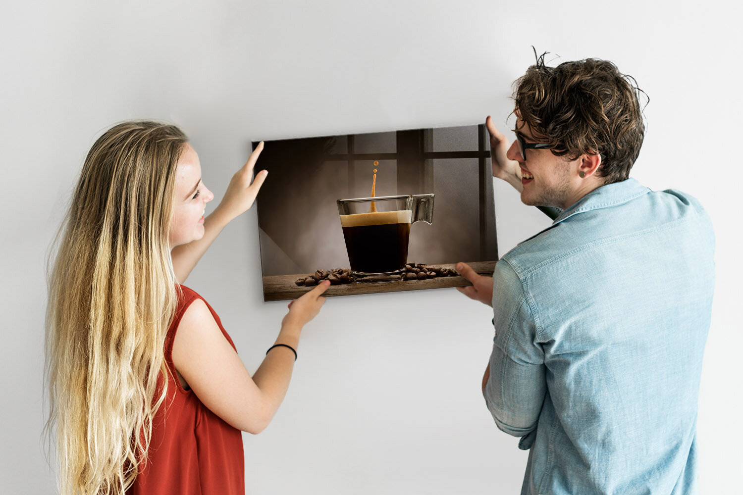 Magnetinė lenta Puodelis Kavos, 60x40 cm kaina ir informacija | Kanceliarinės prekės | pigu.lt