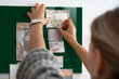 Magnetinė lenta Butelio Spalva Žalia, 60x40 cm kaina ir informacija | Kanceliarinės prekės | pigu.lt