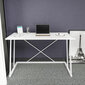 Stalas Asir, 114x60x75 cm, baltas kaina ir informacija | Kompiuteriniai, rašomieji stalai | pigu.lt