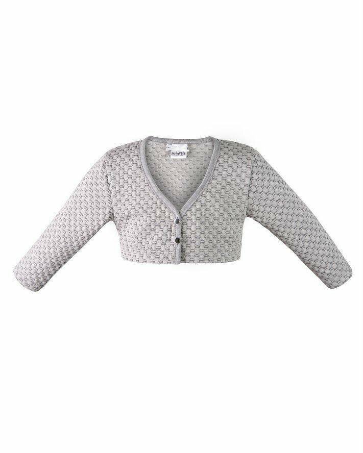 Megztinis mergaitėms, pilkas цена и информация | Megztiniai, bluzonai, švarkai mergaitėms | pigu.lt