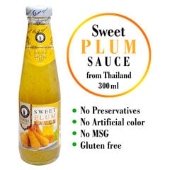 Saldus slyvų padažas Sweet Plum sauce Thai Dancer, 300ml kaina ir informacija | Padažai | pigu.lt